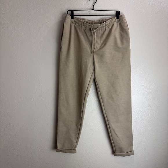 Zara Drawstring Joggers Pants Size Large